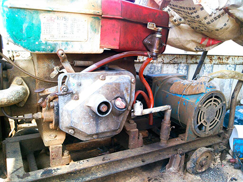 台前单杠柴油机发电机出租